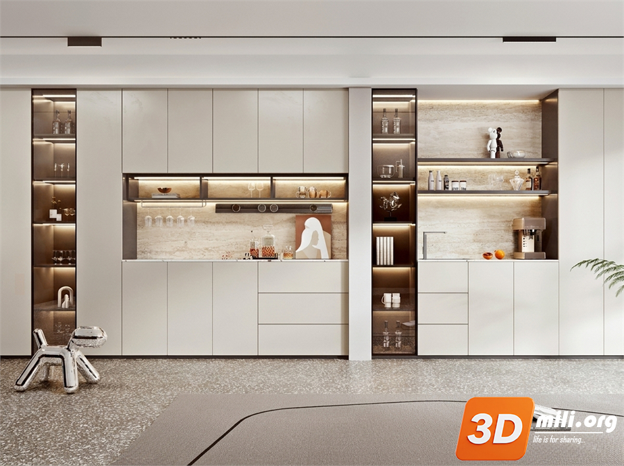 Wine cabinet Skp Files